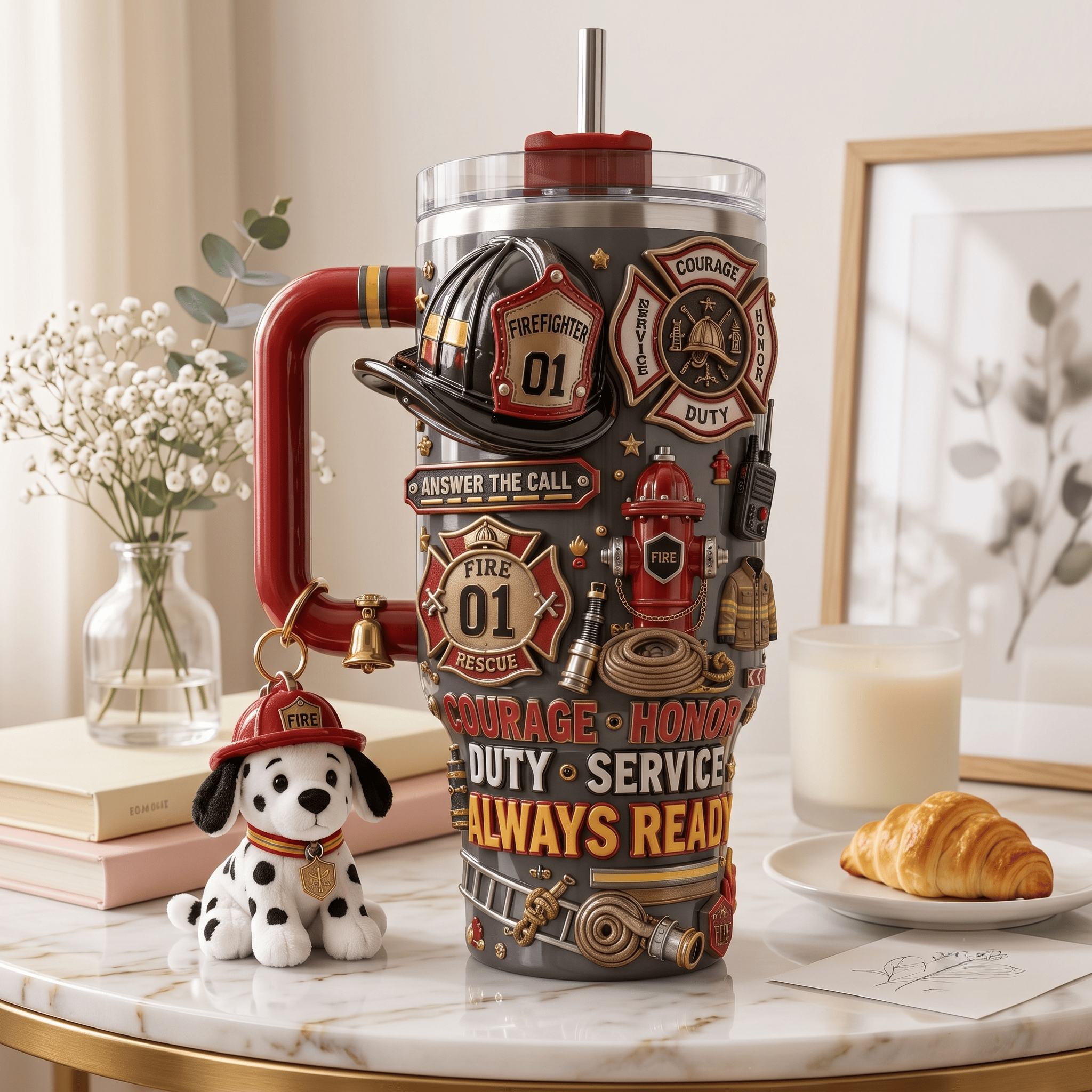 FRFT 40oz Tumbler With Handle HTTT