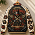 PREMIUM GNR SATIN BASEBALL JACKET NTNA