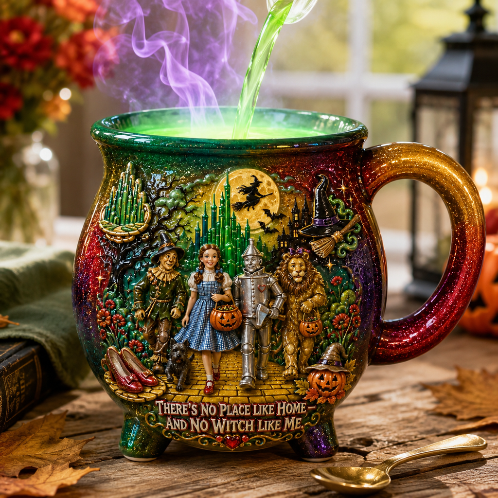 Premium TWOZ Witch Cauldron Mug TTNL