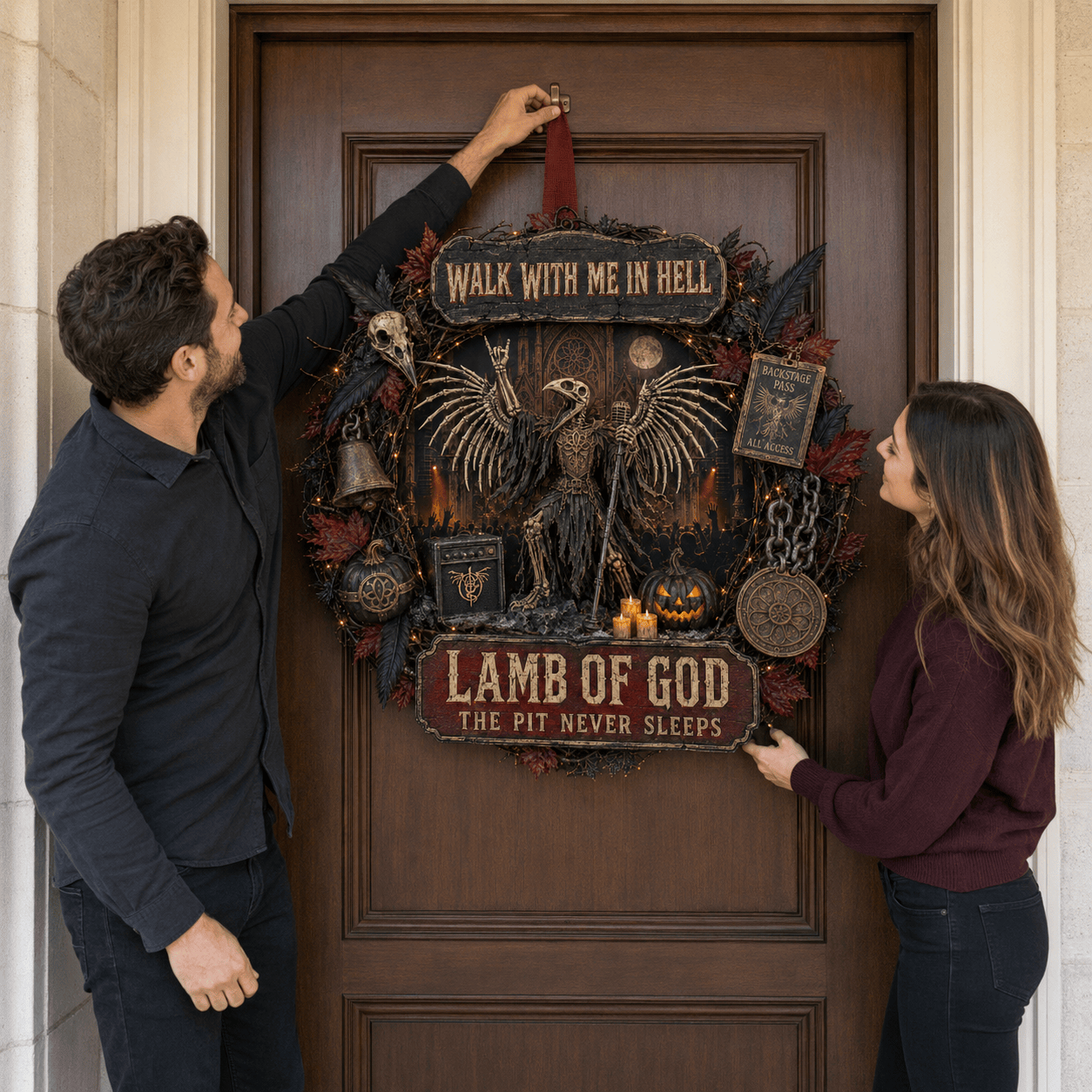 LOG Decorative Wreath NTVA