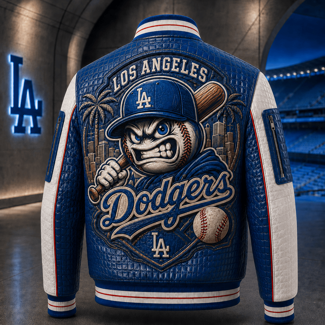 Premium LAD Leather Zipper Jacket PVNA
