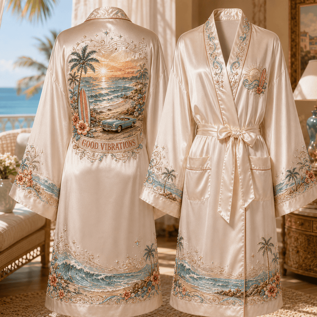 PREMIUM TBT Satin Robe NVH