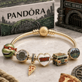 NJT Gold Charm Bracelet Set TTN